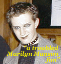 a troubled marilyn manson fan